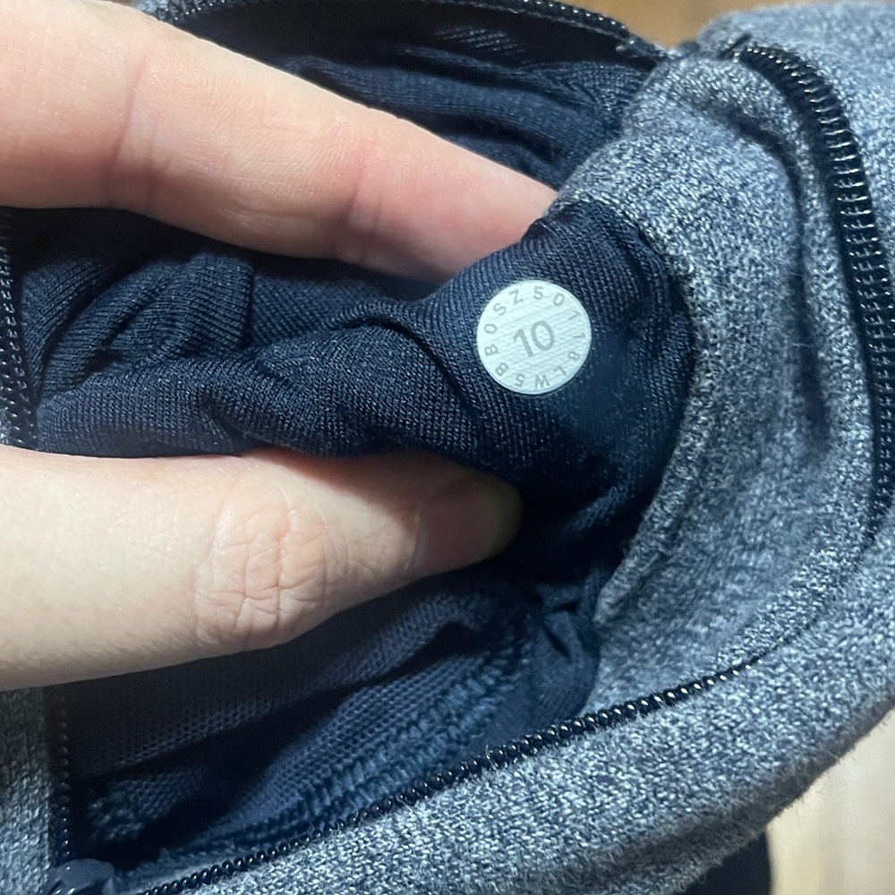 lululemon athletica Cool & Collected Heathered Speckled Blue Joggers - Picture 7 of 9